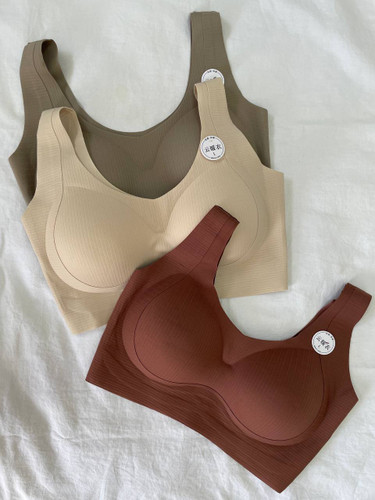 نیمتنه لیزری زنانه کاپ متحرک بدون دوخت با پوشش پهلو و بغل سینه در رنگهای مشکی، بژ، آجری تیره و کرم