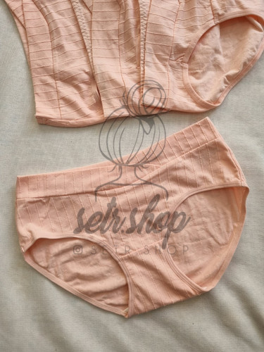 خرید شورت زنانه سوزن دوزی صورتی وارداتی | فاق نخی و کمر چپ و راستی مناسب سایز 38 و 40 | سترشاپ