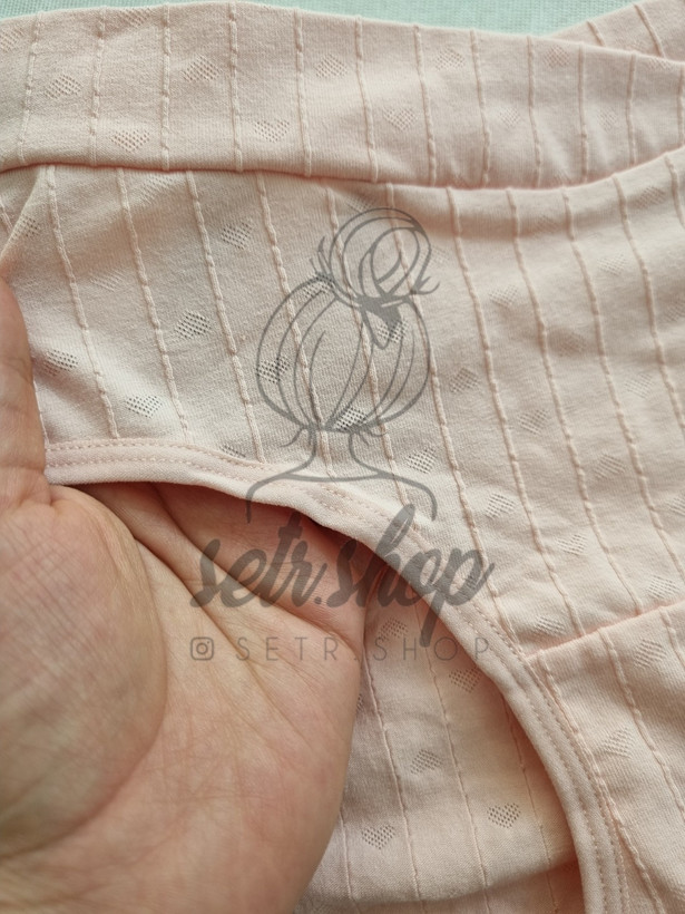 خرید شورت زنانه سوزن دوزی صورتی وارداتی | فاق نخی و کمر چپ و راستی مناسب سایز 38 و 40 | سترشاپ