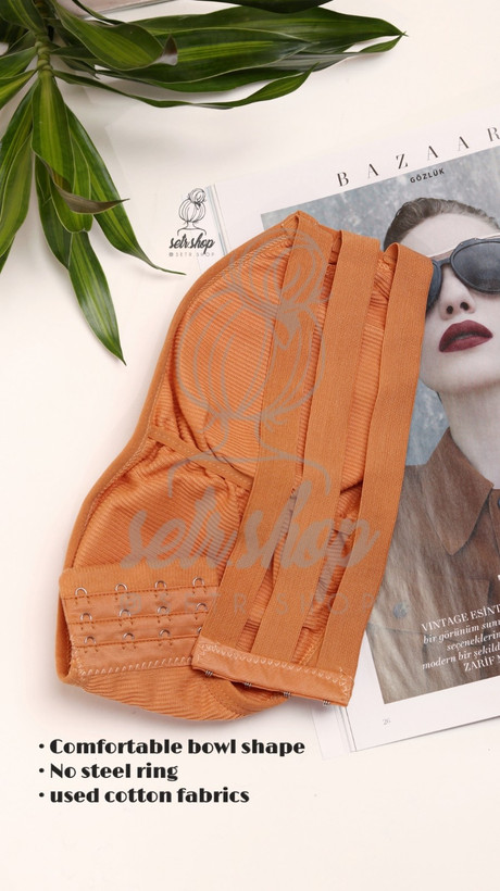 نیمتنه سوتین دکلته بانداجی زنانه با کاپ متحرک و کشهای محکم، مناسب لباس دکلته و مجلسی