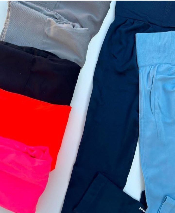 لگ سیملس کمر گنی پشت چین برند نانو طلایی با دوخت فلت چهارسوزنه در رنگهای مختلف