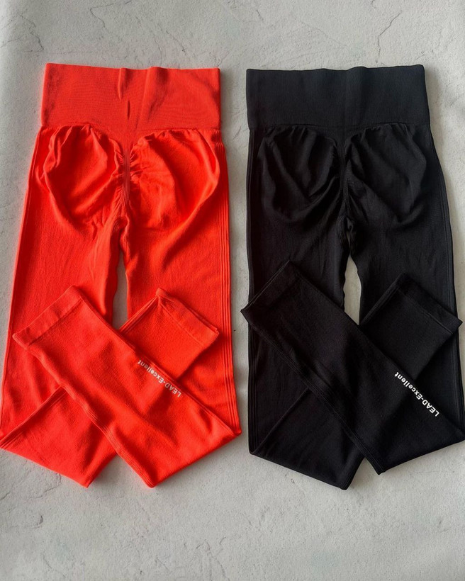 لگ سیملس کمر گنی پشت چین برند نانو طلایی با دوخت فلت چهارسوزنه در رنگهای مختلف