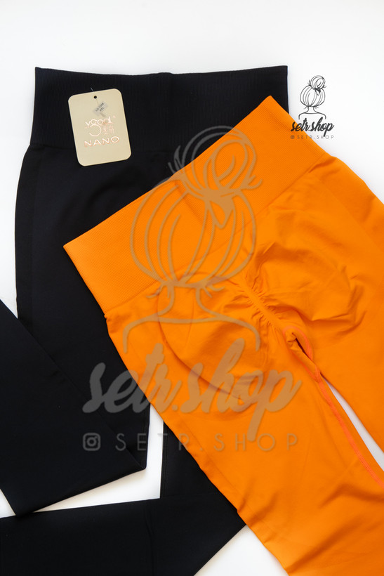 لگ ورزشی پشت چین نانو کمر گنی پهن با دوخت فلت چهارسوزنه در سایز XL تا XXXL مناسب باشگاه و بدنسازی