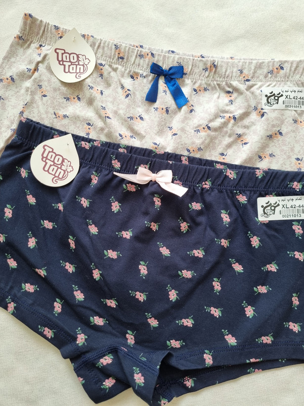 شورت نیم پا نخ پنبه تمام چاپ مارک توتن