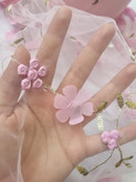 لباس خواب دو تیکه توری گلدوزی